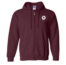 Load image into Gallery viewer, Awareness In, Choices Out - Maroon Full Zip Hoodie (ADULT)
