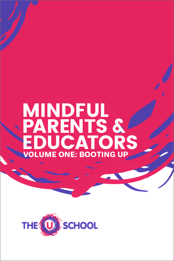 This book is a manual for the Mindful Parents and Educators course offered at the U School in Ann Arbor, Michigan. It includes an introduction to mindfulness practice for parents and educators, and an extension for mindful practice with young children.
